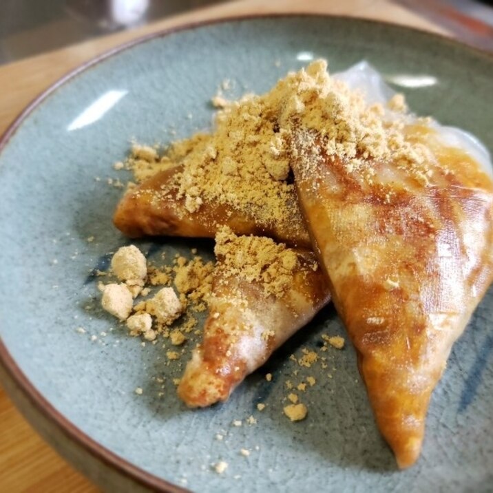 独居自炊 生春巻の皮で生八ツ橋 レシピ 作り方 By ブッ子 楽天レシピ